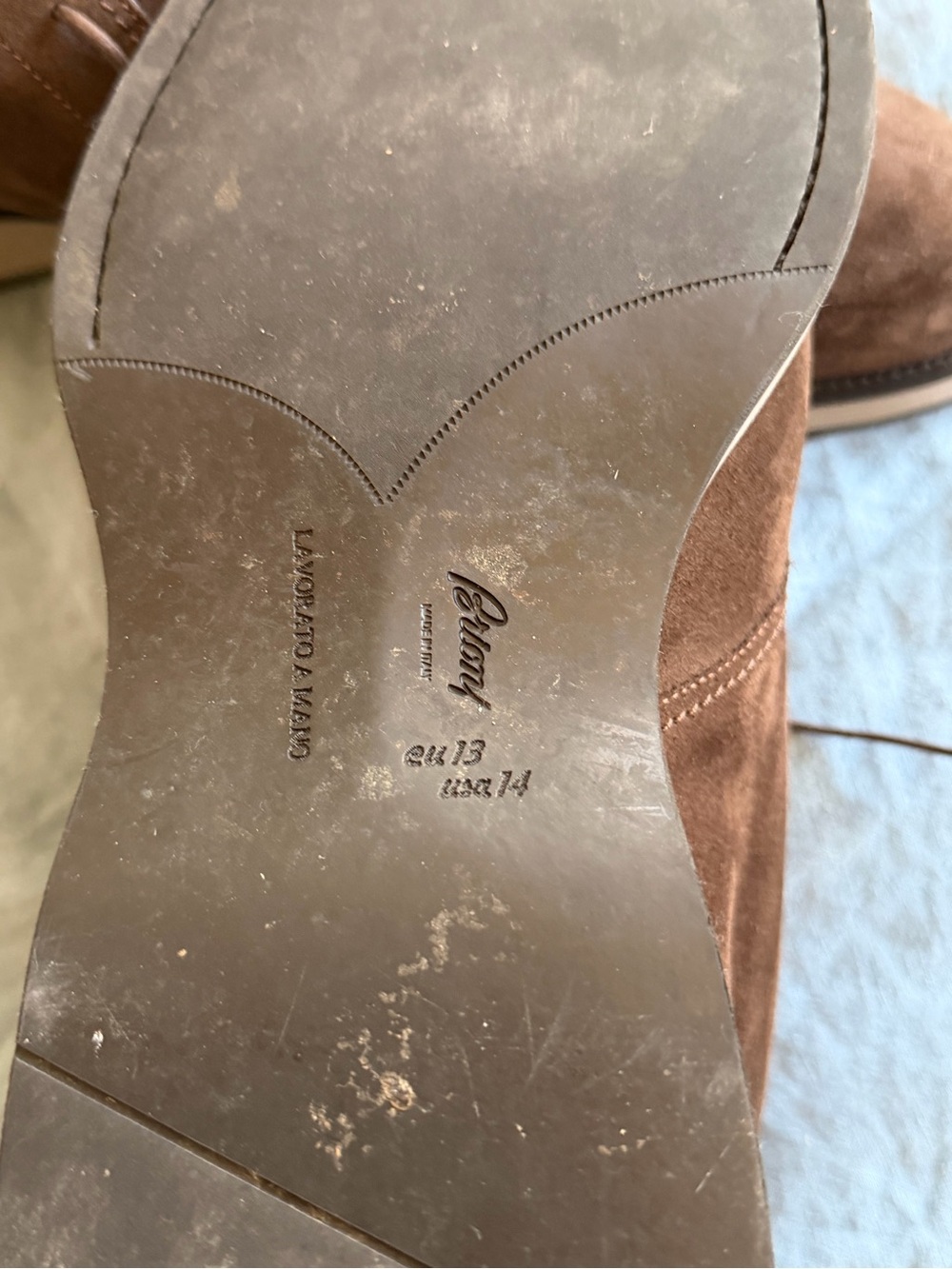 Brioni Desert Boots -US 14